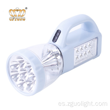 Luz mancha al aire libre multifuncional recargable LED